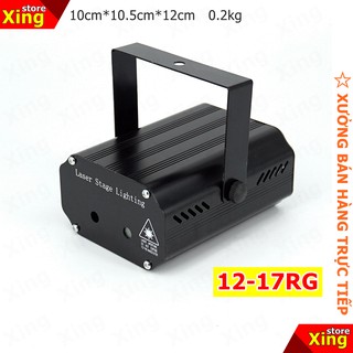 2018 - ĐÈN LASER 12-17 TRANG TRÍ NHÀ MÙA NOEL (GIÁNG SINH) Đèn sân khấu