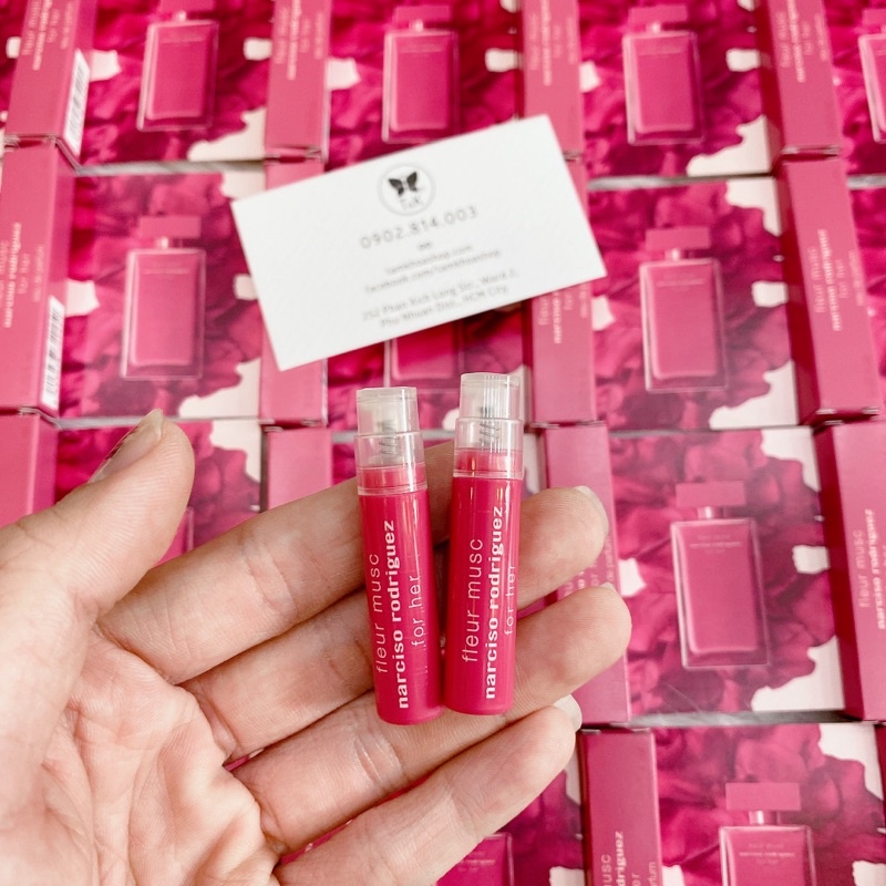 🌺 NƯỚC HOA NARCISO RODRIGUEZ FLEUR MUSC MINI   1ML