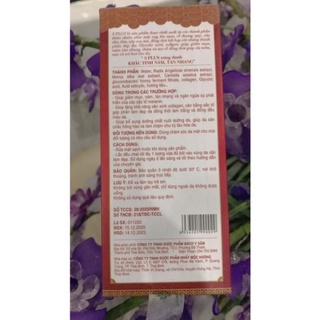 Bách Y Sâm 03 Plus CHUYÊN NÁM 20ml (Mẫu Mới Của Bạch Linh 3)