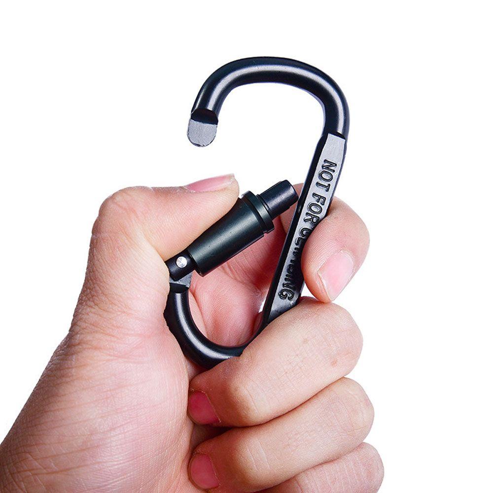 Móc Chìa Khóa Bằng Kim Loại Đa Năng Tiện Dụng Cho Xe Hơi / Leo Núi