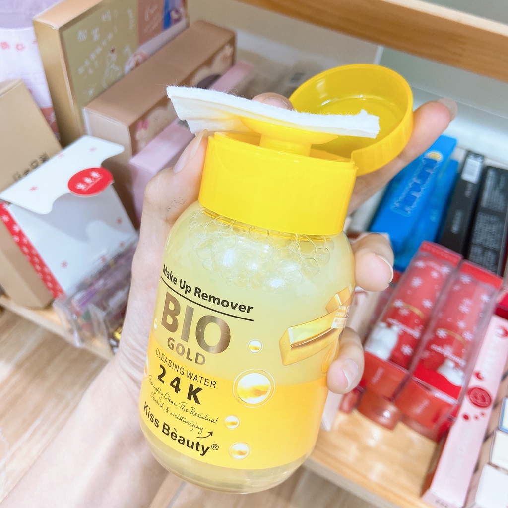 Nước tẩy trang Bio 24k kissbeauty