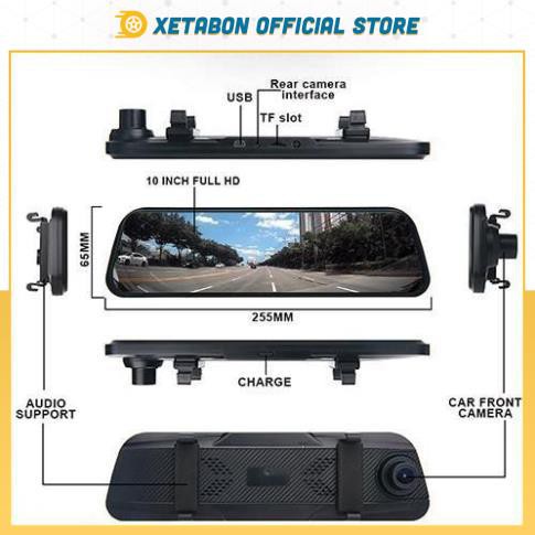 Camera Hành Trình Tràn viền X10 -Full HD 2 cam trước sau Hỗ Trợ Quay Đêm Cực Nét - Bảo Hành 1 Đổi 1 Trong 12 Tháng | BigBuy360 - bigbuy360.vn