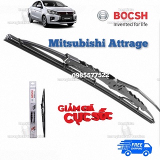 Bộ 2 cây gạt mưa Mitsubishi Attrage. Boch Ecoplus 22x14inch