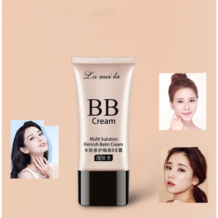 Kem Nền Trang Điểm BB Cream Moisturing Lameila - Kem Che Khuyết Điểm