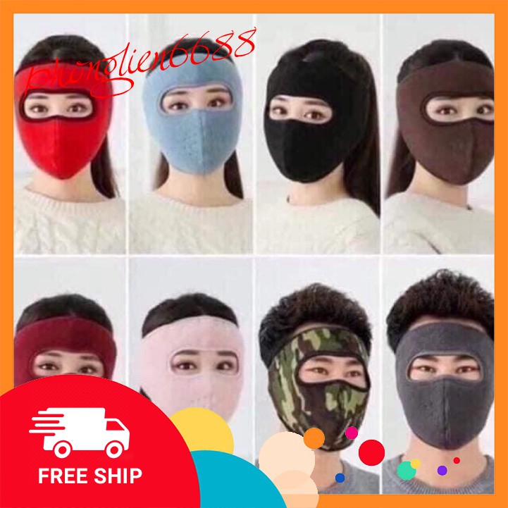 (sỉ lẻ giá rẻ) KHẨU TRANG NINJA Không CÓ KÍNH CẢ NAM CẢ NỮ | BigBuy360 - bigbuy360.vn