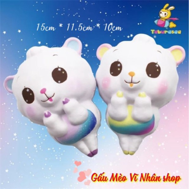 c[ SQUISHY CHÍNH HÃNG GIÁ RẺ ] - Squishy Cừu Nhảy Múa (Sheep Dancing) chính hãng TABURASAA 15 * 11.5 * 10cmz