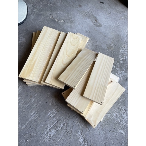 Thanh gỗ thông decor trang trí giá rẻ