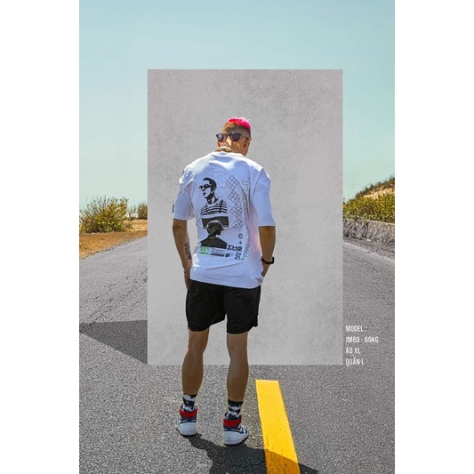 Áo Thun Unisex Human TeeHolic Màu Đen