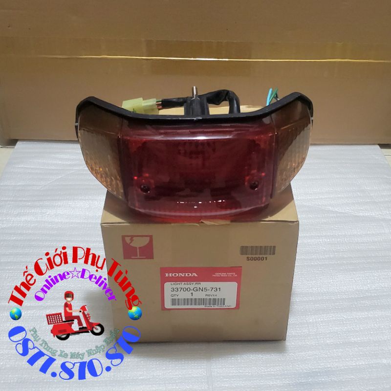 Đèn lái, đèn sau, đèn hậu Dream lùn zin Thái Lan - 33700-GN5-731