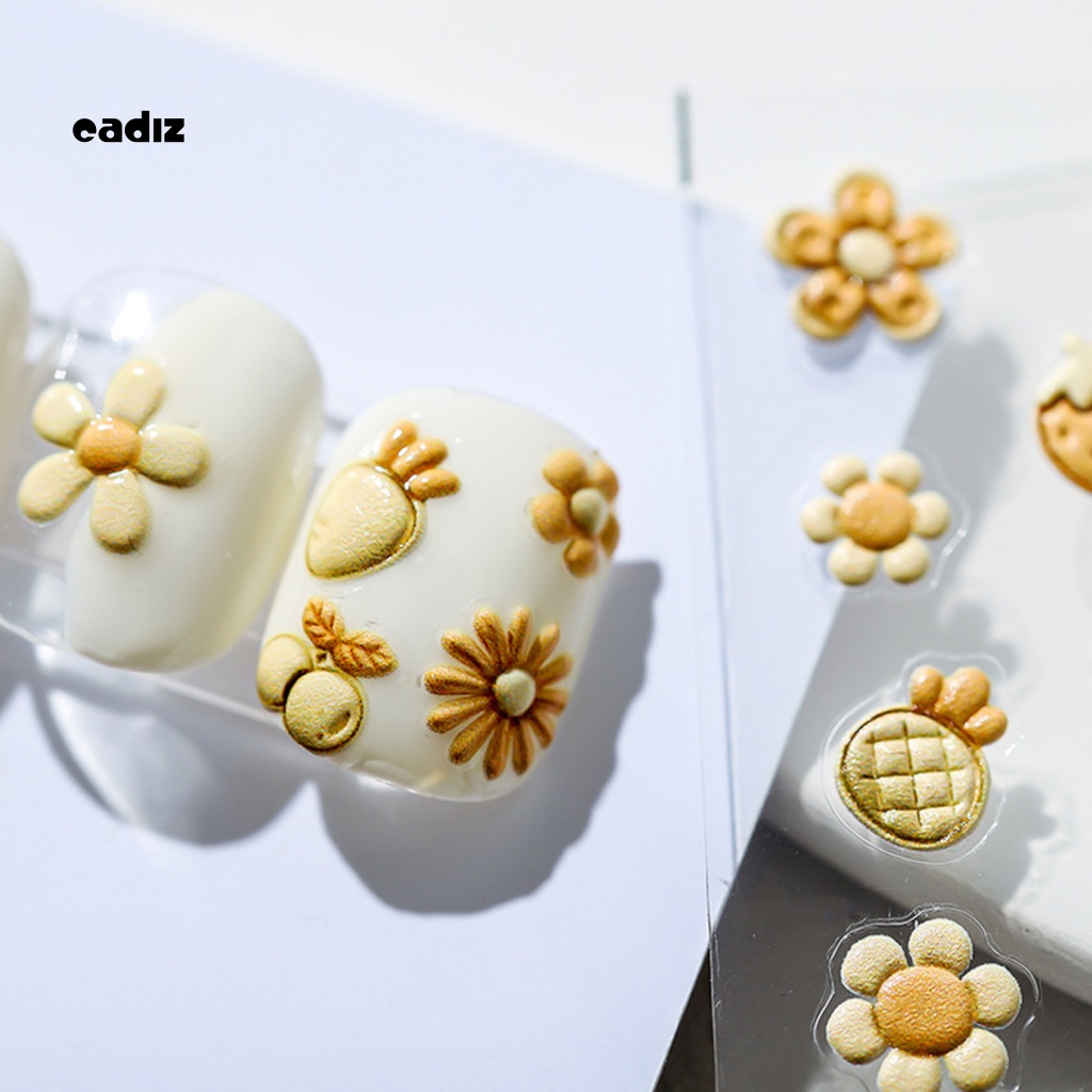 Miếng Dán Trang Trí Móng Tay Nghệ Thuật Quyến Rũ Có Thể Tháo Rời DIY