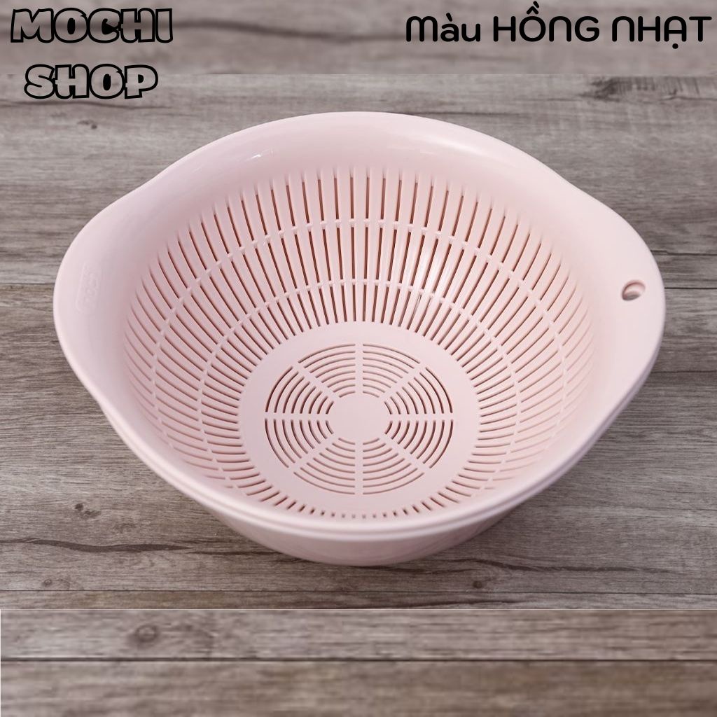 Bộ Thau Rổ YOKO Inochi 23cm Đựng, Rửa Thực Phẩm, Rau Củ Quả Tiện Dụng