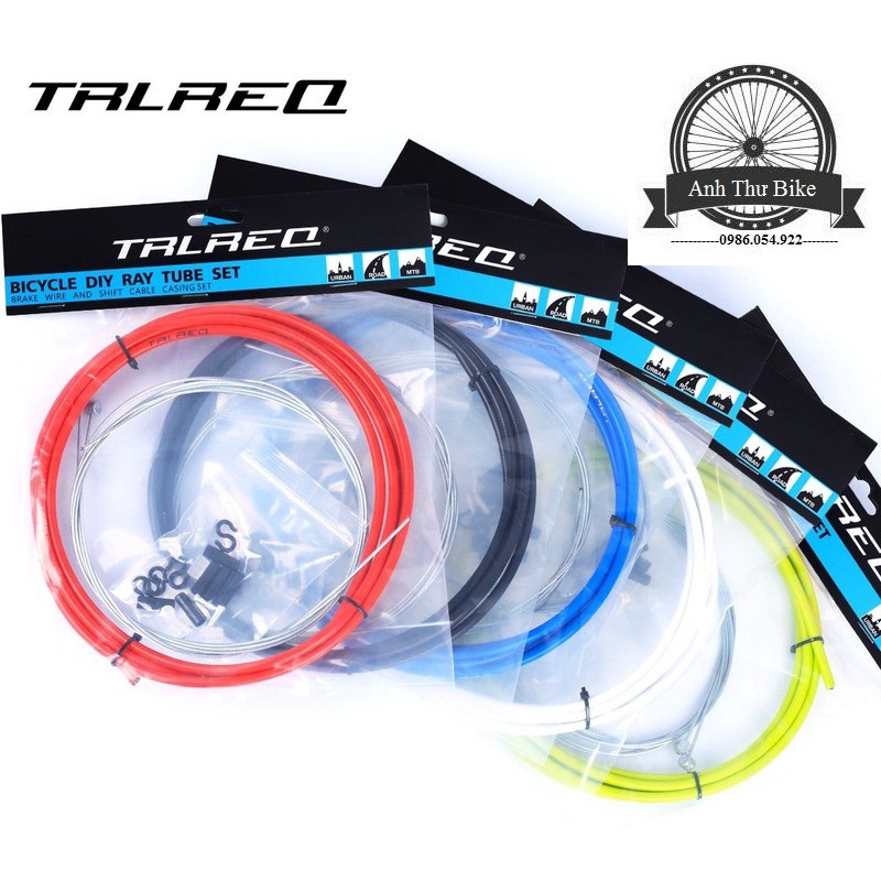 Bộ vỏ ruột dây đề xe đạp TRLREQ