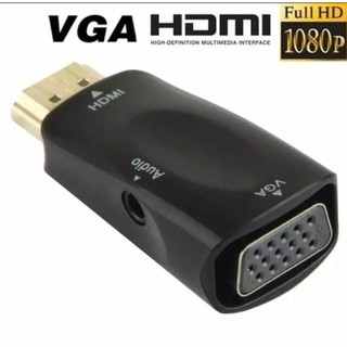 Cáp chuyển đổi hdmi sang vga & aux 1080p