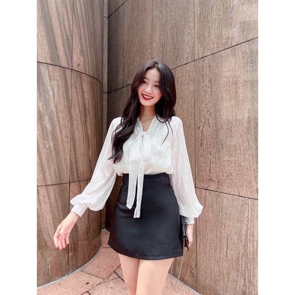 Chân váy chữ A Tarta thanh lịch LUCETFASHION Tulip Skirt