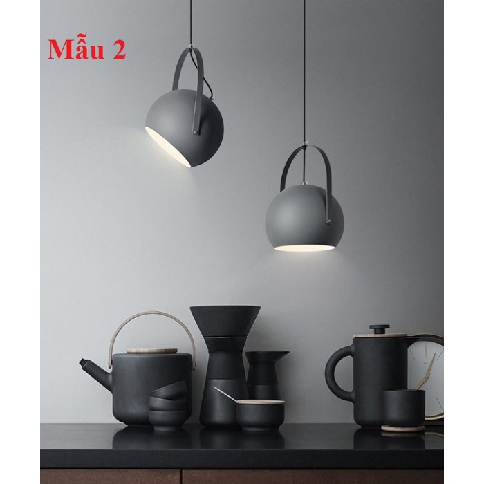 [Hàng Xịn Sò] Bộ Đèn Thả Bàn Ăn Phòng Khách Hình Chao Bát Sáng Tạo Độc Đáo, Đèn Thả Trần Hiện Đại