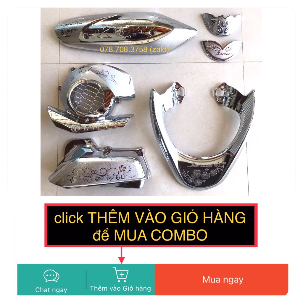 Phụ kiện xe JANUS ốp crom