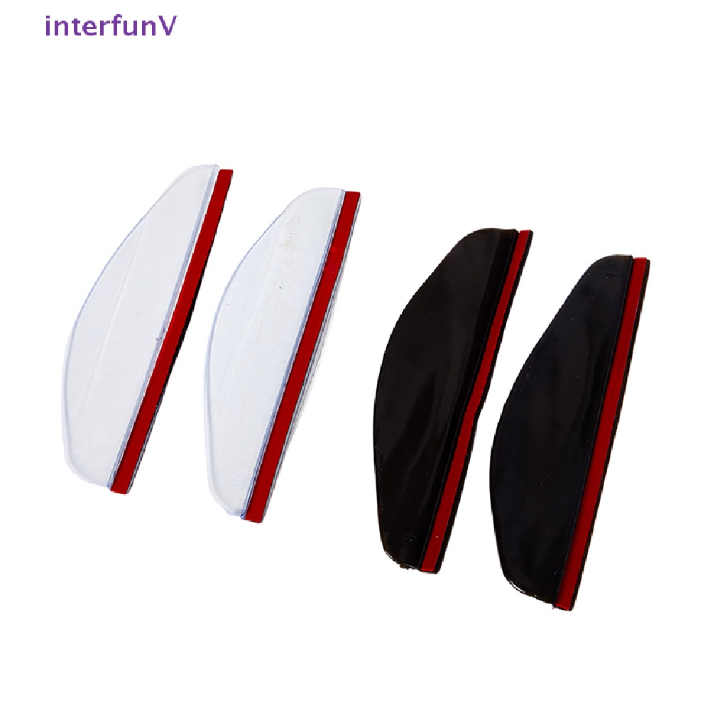 [InterfunV] Bộ 2 Tấm Chắn Mưa Bảo Vệ Kính Chiếu Hậu Xe Hơi Phổ Thông