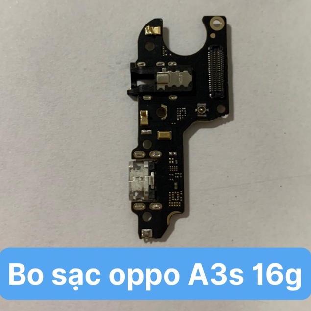 Cụm bo sạc Oppo A3s 16g sim dưới zin hãng