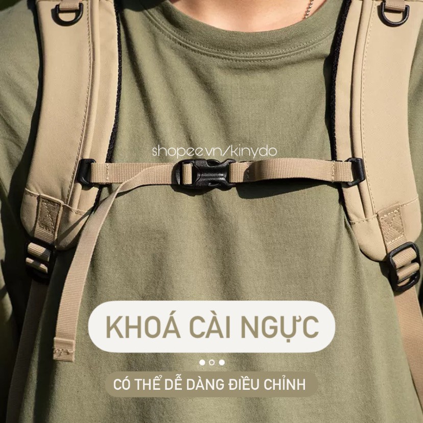 BALO BA LÔ 20L DU LỊCH LEO NÚI CHỐNG NƯỚC ĐỰNG LAPTOP DÃ NGOẠI CẮM TRẠI TIỆN LỢI NATUREHIKE NH20BB003