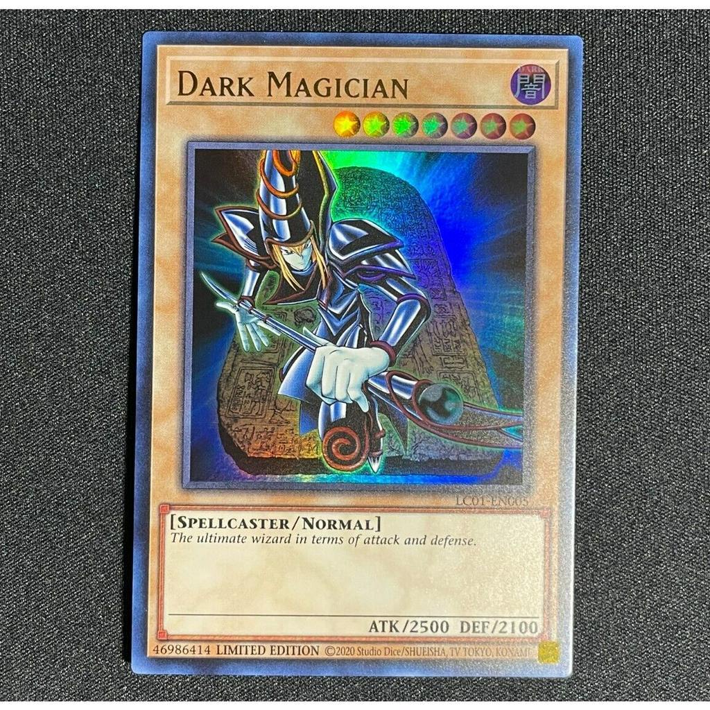 Bài Yugioh OCG - Dark Magician LC01 HAC1 (Ultra Rare/ Secret Rare/ Ultimate Rare) # Phù Thủy Áo Đen