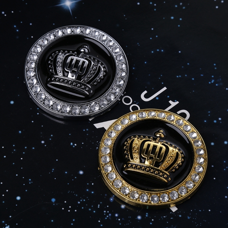 Hình Dán Vương Miện 3d Bằng Kim Loại Trang Trí Xe Hơi