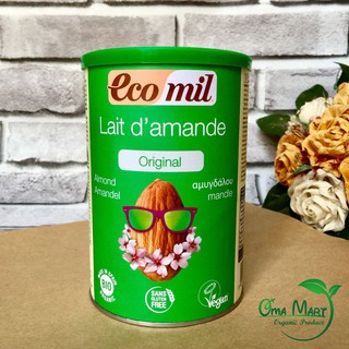 Sữa bột hạnh nhân nguyên chất Ecomil 400g