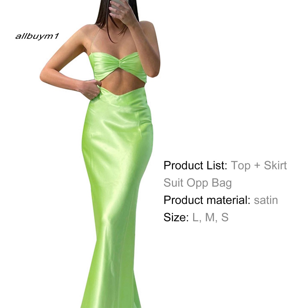 Bộ Áo + Chân Váy Ôm Đuôi Cá Mềm Mại Thời Trang Cho Nữ