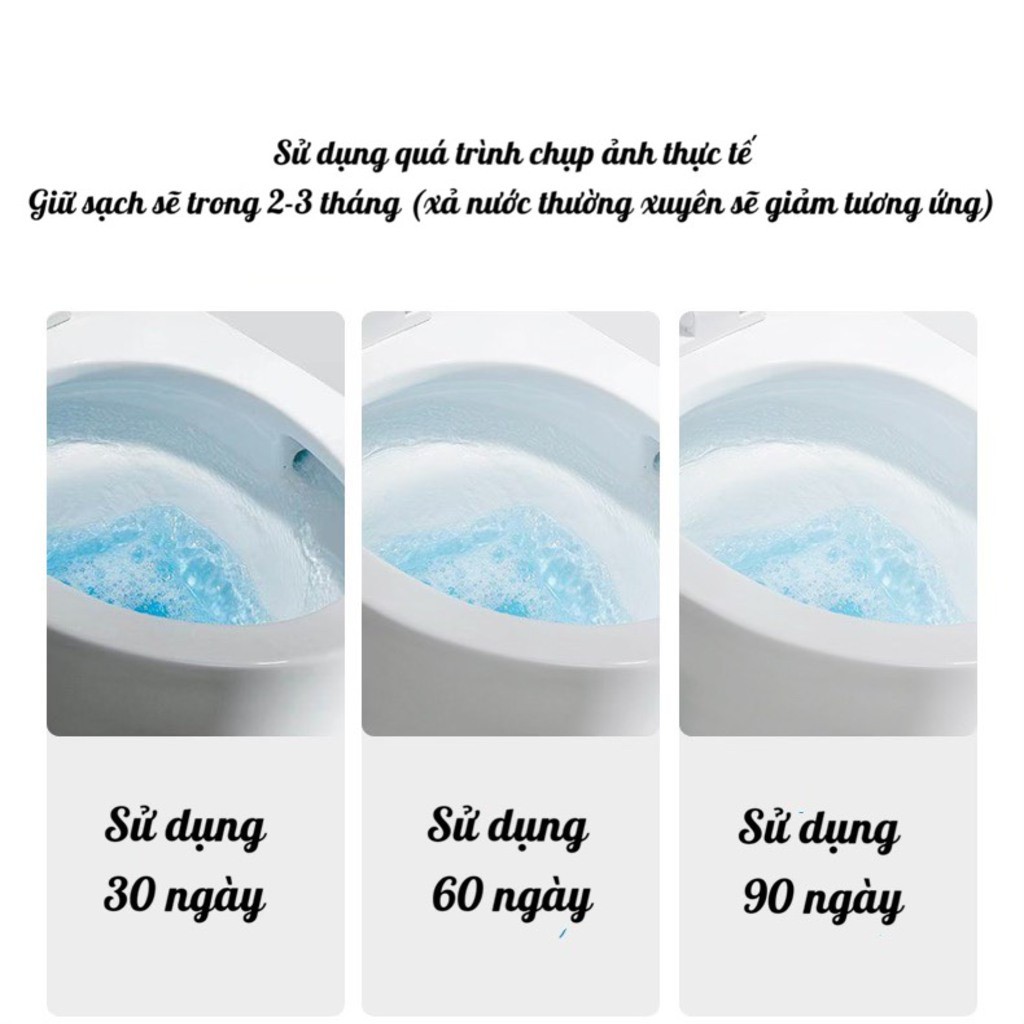 Lọ thả bồn cầu hàn quốc lọ tẩy bồn cầu diệt khuẩn khử mùi phiên bản mới với 3 màu sắc tự nhiên CozyBin