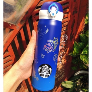 🏙[CHÍNH HÃNG] Bình giữ nhiệt STARBUCKS JNL Love and Peace🌃