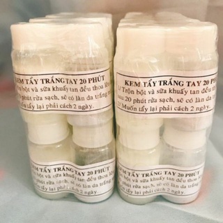 1 cặp kem tẩy trắng da cấp tốc