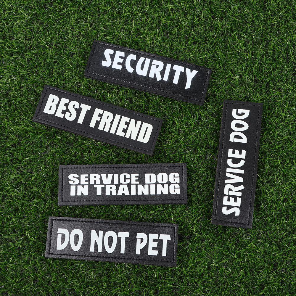 LET Set 2 Miếng Dán Cổ Áo Phát Quang Cho Thú Cưng