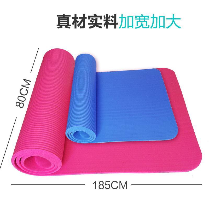 Thảm Tập Yoga Dài 185 Rộng 80 / 90cm Thân Thiện Với Môi Trường