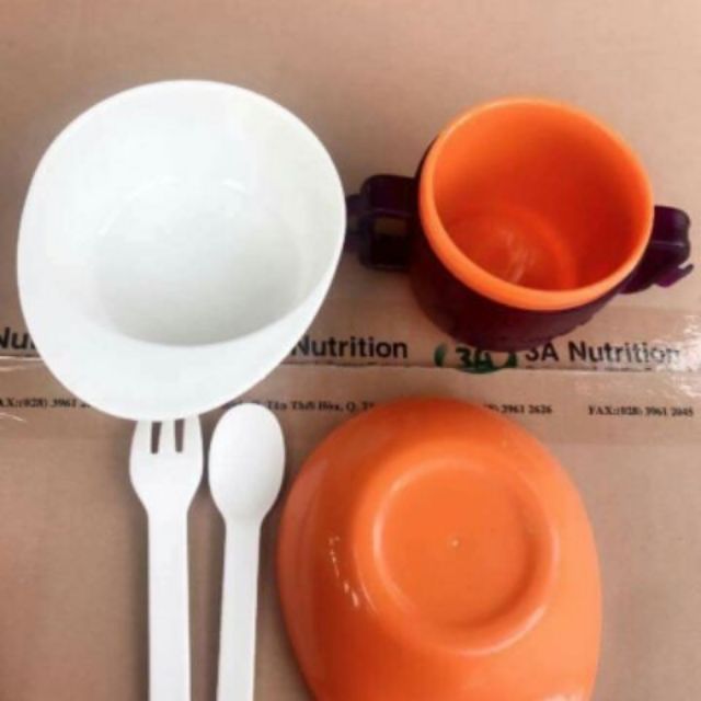 Combo 10 bộ bát ăn dặm cho bé