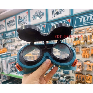 Kính hàn 2 lớp Total TSP303 mặt nạ hàn điện, hồ quang, cắt kim loại, bền chắc chịu nhiệt cao, 2 tròng, Thân kính làm bằn