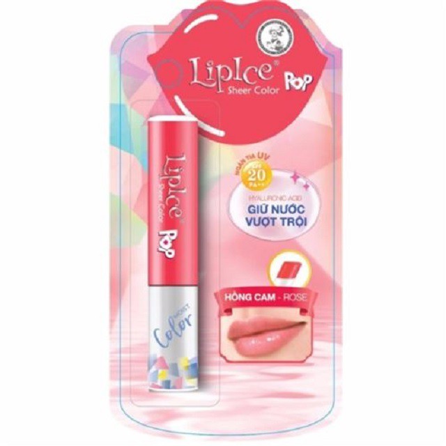 Son dưỡng có màu LipIce Sheer Color Pop 2.4