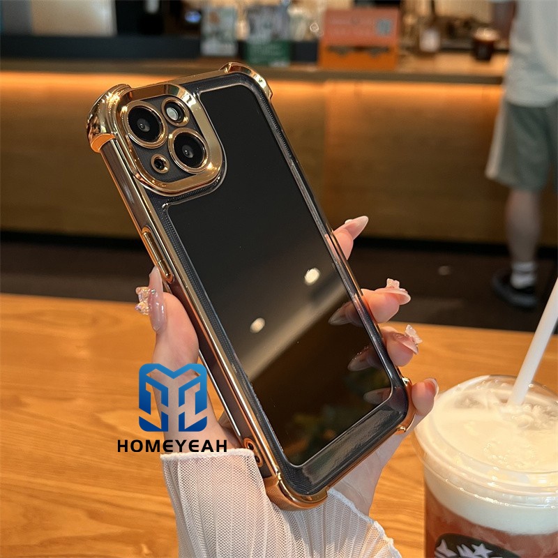 Ốp Điện Thoại Cứng Trong Suốt Có Túi Khí Chống Rơi Cho iPhone 14 13 12 11 Pro Max 14 Plus ip14