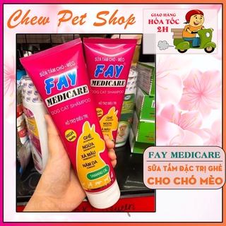 Sữa Tắm Fay MEDICARE 280ml Trị Nấm, Ghẻ Chó Mèo