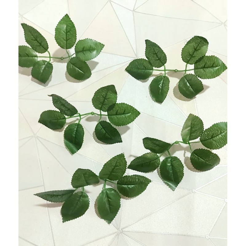 100gr LÁ HOA HỒNG DÙNG CHO CẮM, BÓ ,HOA SÁP ,HOA GIẤY ,HOA Hanmade