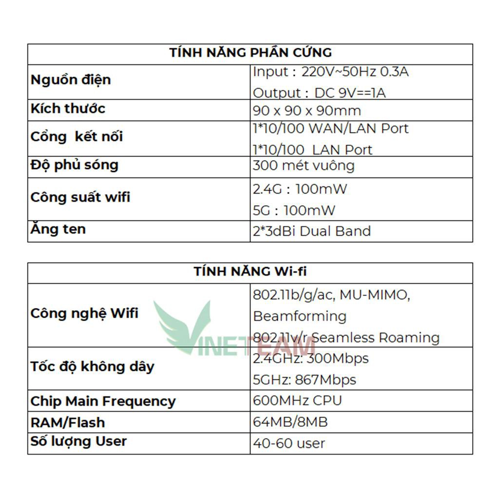 Tenda Nova MW3 - Ghép Nối Không Dây Cho Vùng Phổ Sóng Rộng Hơn 300m2 -Chính hãng mới 100% -dc4014