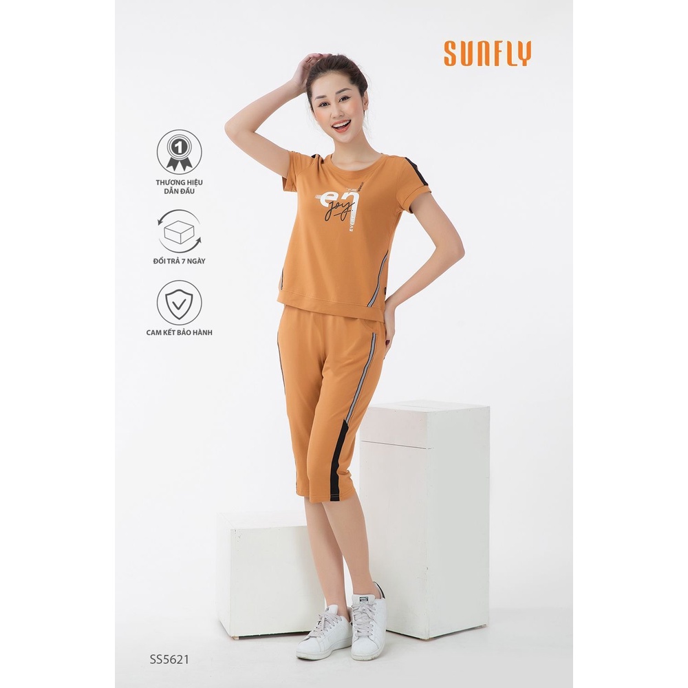 SS5621 - BỘ THỂ THAO COTTON ÁO CỘC QUẦN NGỐ