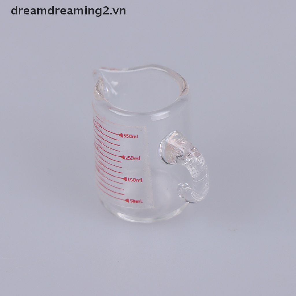 1 Mô Hình Cốc Đo Lường Bằng Kính Trang Trí Nhà Búp Bê