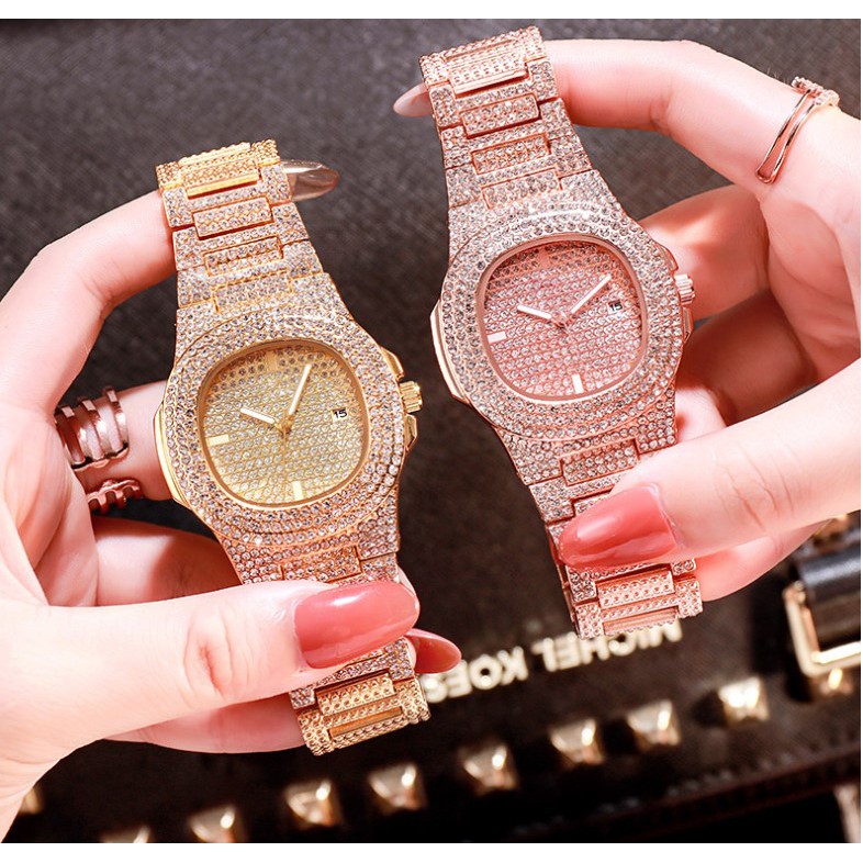 Đồng hồ nam nữ unisex đính đá thời trang chính hãng D-ZINER DZ1122 giá rẻ cao cấp đẹp - LINDO | BigBuy360 - bigbuy360.vn