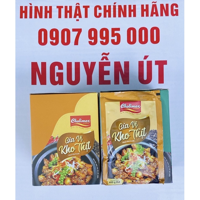 gia vị thịt kho 10 gói x 50g