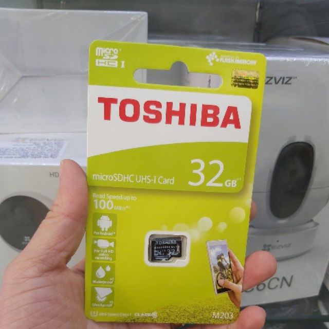 Thẻ nhớ Toshiba MicroSD 32GB 100Mb/s class 10