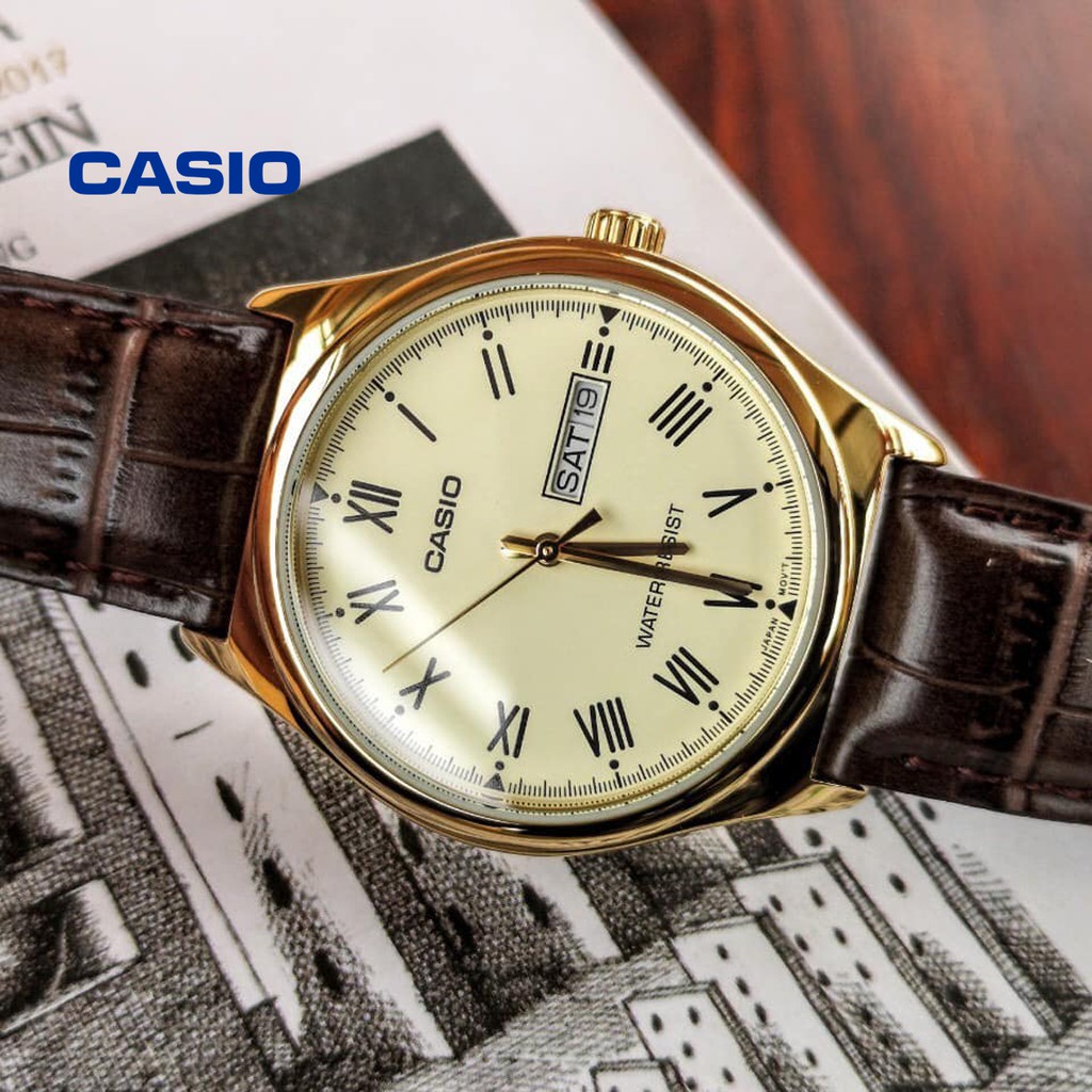 Đồng hồ nam CASIO MTP-V006GL-9BUDF chính hãng - Bảo hành 1 năm, Thay pin miễn phí