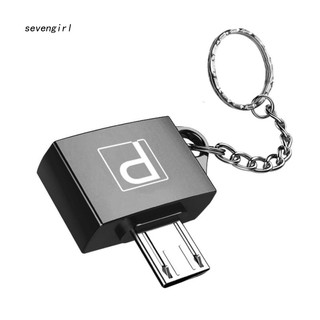 Đầu nối chuyển đổi OTG mini Lenovo bằng kim loại micro USB sang USB 2.0 dành cho điện thoại Android