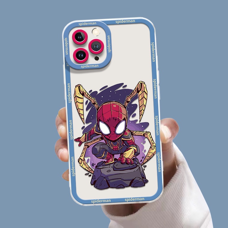 Ốp Điện Thoại Silicon TPU Mềm Trong Suốt Họa Tiết Hoạt Hình Cho IPhone 14 13 12 11 Pro MAX Mini 6S 7 8 Plus X XS XR