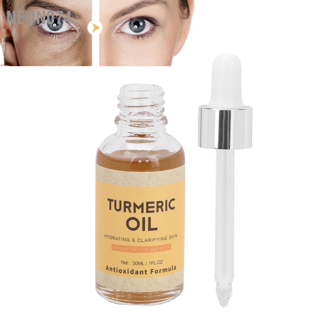 ☀ Neon074 Dầu dưỡng ẩm căng bóng sáng da Oil 30ml Tinh chất làm sáng da Lanthome Anti ‑ Wrinkles Facial Serum 30ml