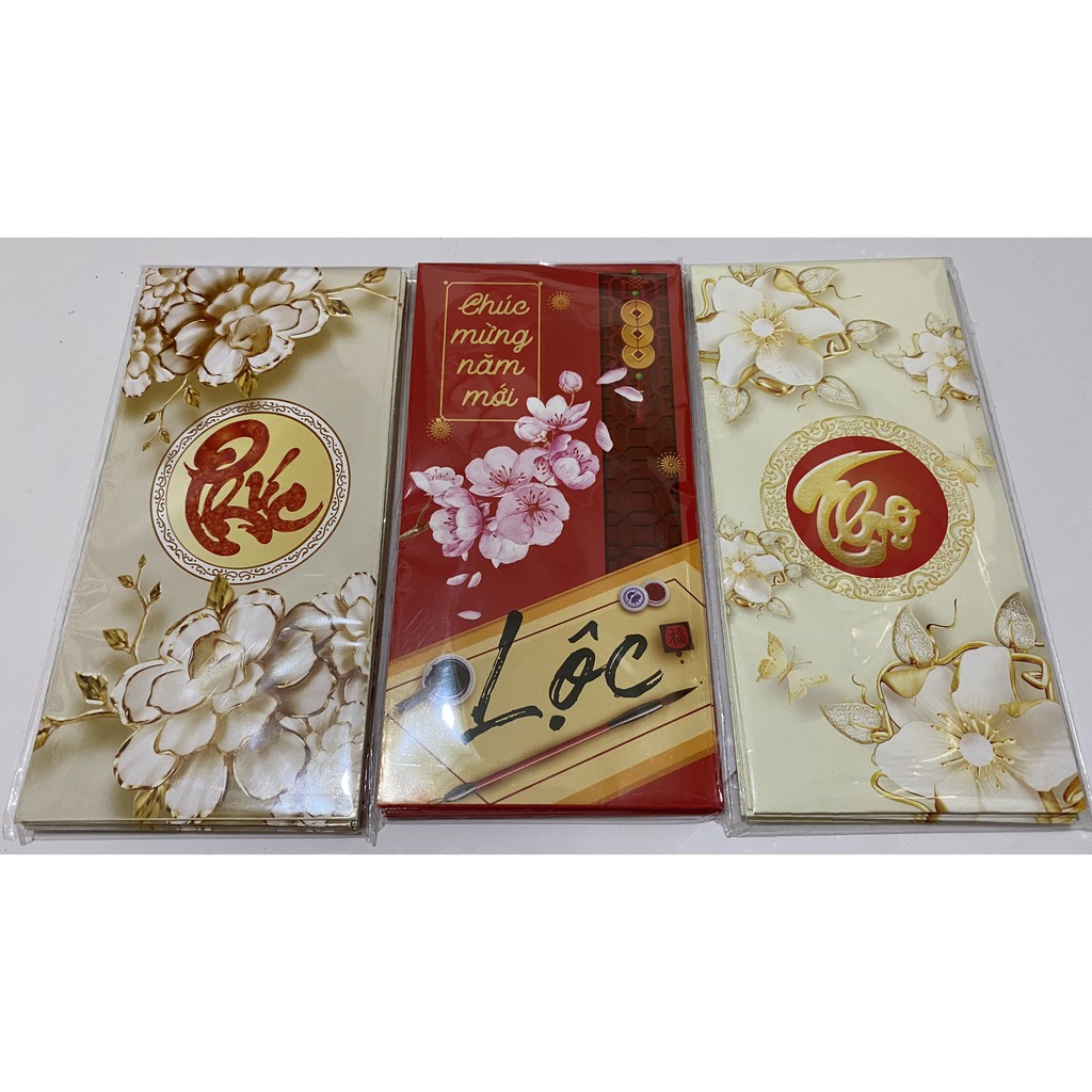 {TRI ÂN KHÁCH HÀNG} 5 Bao lì xì Tết năm 2021 với nhiều hình dễ thương ngộ nghĩ (Giao ngẫu nhiên)