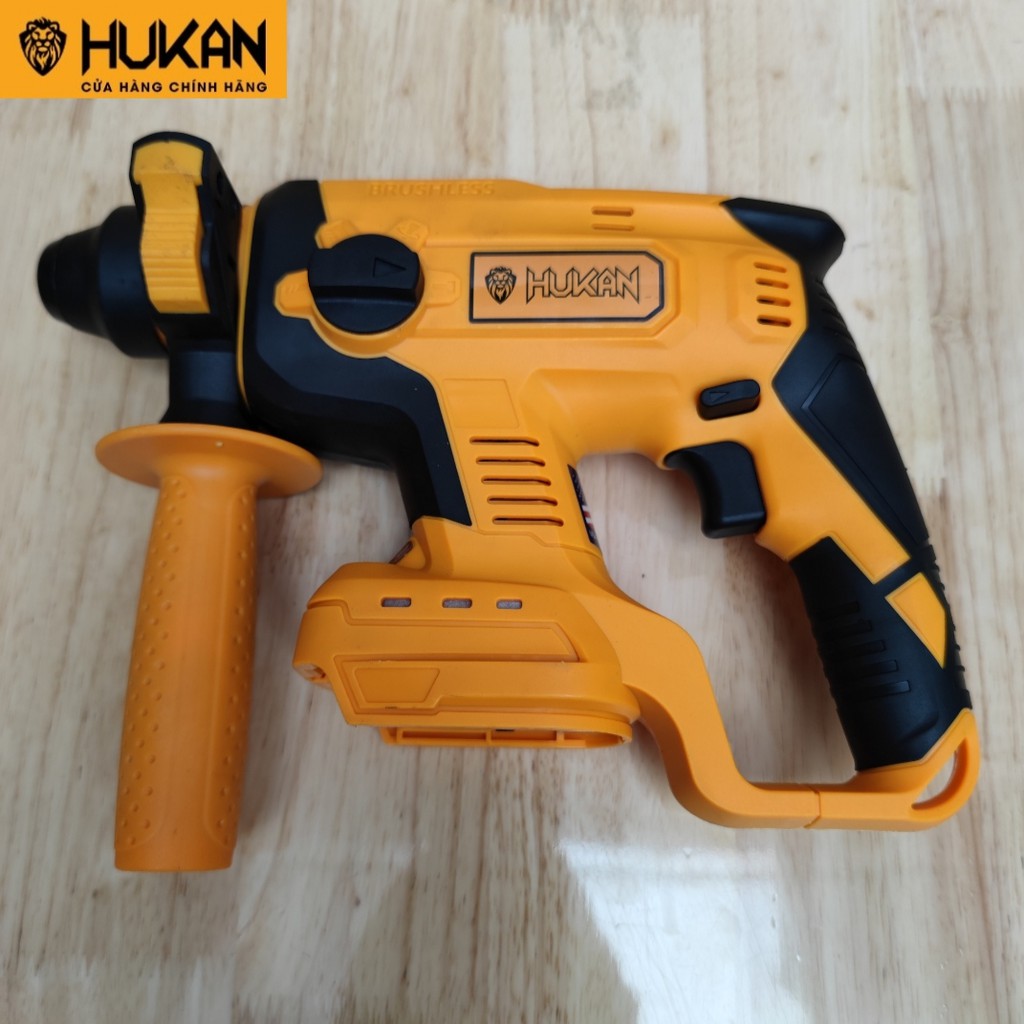 Thân máy khoan bê tông ba chức năng HUKAN Z3Pro chân pin phổ thông